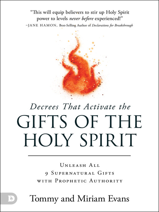 Title details for Decrees That Activate the Gifts of the Holy Spirit by Tommy Evans - Available